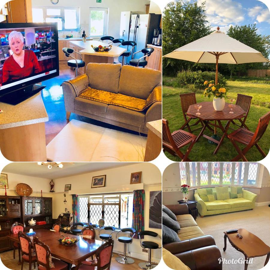 Amazing Quiet Garden House Near London Luton Airport Apartment ภายนอก รูปภาพ
